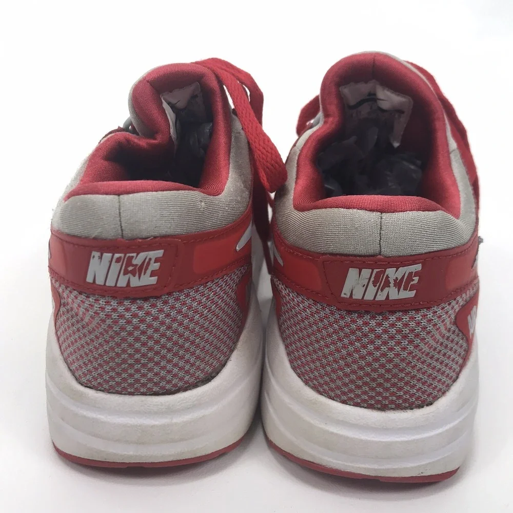 Nike Air Max Zero Essential Sneakers Red Grey Boys Size 4.5 Shoes